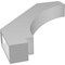 Ekena Millwork 3 1/2-in. W x 20-in. D x 24-in. H Imperial Architectural Grade PVC Knee Brace BRCP035X20X24IMP - alternate 2
